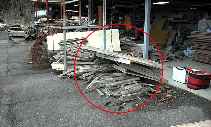 初日にやったところより手前